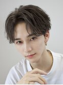 福岡からフェザーパーマセンターパートニュアンスナチュラル