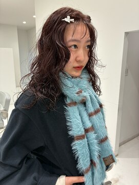 ハイブ 金沢(Hive) ロングパーマ ニュアンスパーマ