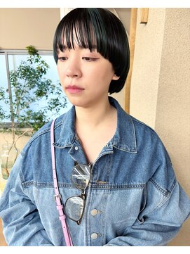 フェンヘアーアイス 中目黒(Fen.hair ici) 20代30代40代大人美人デザインカットマッシュショート