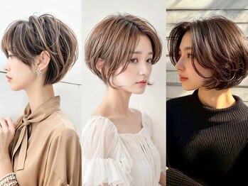 プラス ファースト ヘア(Plus 1st)の写真/あなたらしい美しさを最大限に引き出すカラーリングを【桑名/四日市/髪質改善/白髪ぼかし/ハイライト】