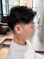 ブルニール 心斎橋(BLEUNIR)&nbsp;短髪ピンパーマ