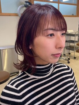 デュースヘア(DEUCE HAIR) レイヤーカットショートボブショートカット顔周りカット韓国30代