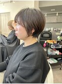 大人可愛いショートボブ