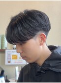 香川ニュアンスパーマフェザーパーマシースルーマッシュ高松