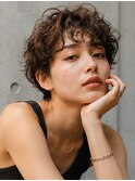 弾力ウェーブ/ベリーショート/立体パーマ