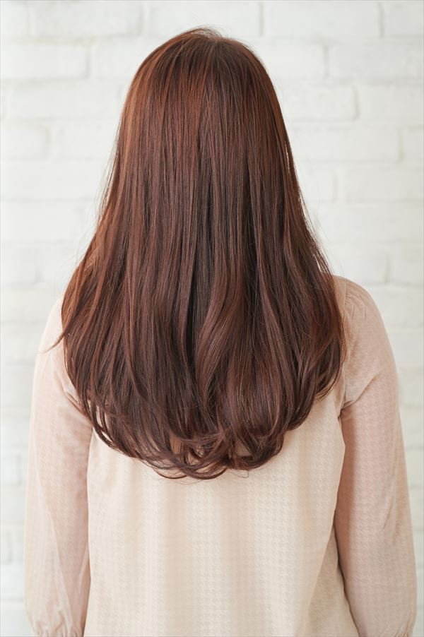 ロングストレートヘアピース  40~45cm 人毛ヘアピース ストレートロング｜CP-T40S｜カプリス・ウィッグ