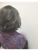 グレージュウェーブボブ/クールショートボブ【池袋】