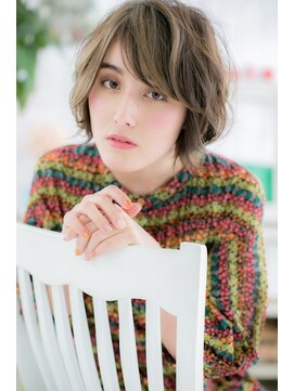 ヘアアンドビューティー ミック(Hair & Beauty miq) グラデーションカラー★グラマラスボブ(miq阿佐ヶ谷)