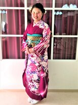 デザインヘアーピアジェ 八木店(DESIGN HAIR PIAGET)&nbsp;☆２０１９年度（３１年度）ピアジェ成人式☆華やか着物美人