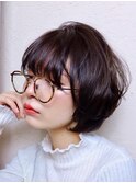 大人かわいい／ショートボブ