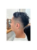 フェード x ツーブロック