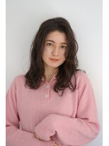 パール(PearL)&nbsp;【PearL】ゆる巻きパーマ×オリーブブラウンカラー