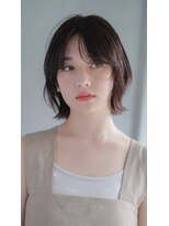 ガーデン ジングウマエ(GARDEN jingumae)&nbsp;葛西 /レイヤーボブ/シアーカラー/伸ばしかけ/センターパート12