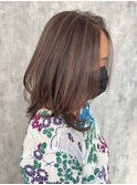 ハイライト×ミディアムレイヤー