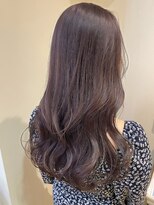 ロンド フィーユ(Lond fille)&nbsp;Chika 大人可愛いワンホンロングヘア×ラベンダーカラー