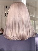 ミルクティーベージュダブルカラーインナーカラーケアブリーチ