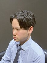 ビーダンディー(Bee dandy)&nbsp;ビジネスツーブロック 束感ショート ナチュラルセンターパート