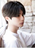 マッシュ短髪ツーブロックモテる束感モテ髪イケメン黒髪ビジネス