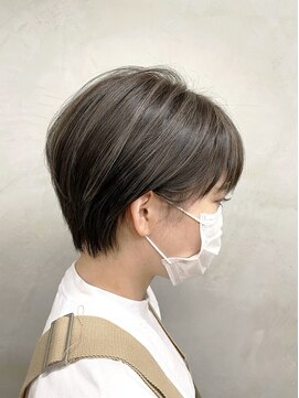 ベジータ(VEGETA) short×ash beige highlight