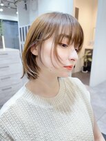 ファンナギンザ(FaNNa ginza)&nbsp;20代30代40代広瀬すず似ボブ［前髪　髪質改善　銀座］