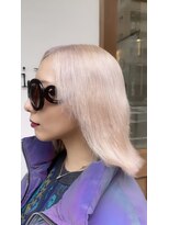 イル(iLu.)&nbsp;ブロンドカラー/切りっぱなしロブ