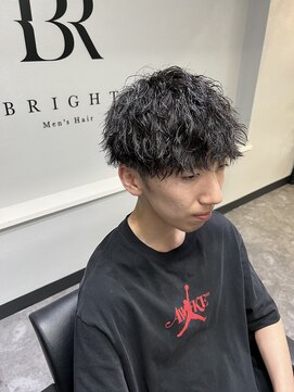 ブライト(Bright) ツイストスパイラル×ショートマッシュ