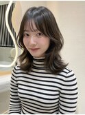 ザクザクレイヤーカット巻き方簡単ミディアムロング韓国渋谷