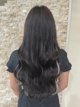 テイス 新宿(TACE) インナーカラーエクステ[ネビージュ/黒髪/小顔/新宿]