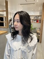 シアン 矢場町店(CYAN.)&nbsp;巻くのが苦手な方におすすめ！ロングウェーブパーマ