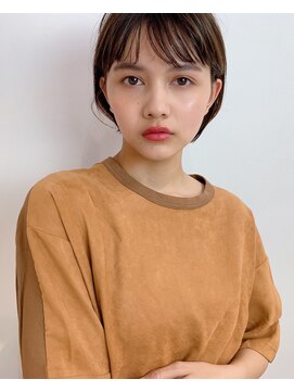 グッデイ ヘアー(GOOD DAY HAIR) 秋色透明感カラーこなれミディくすみベージュオリーブカラー