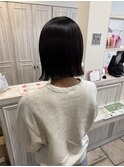 きりっぱなしボブ/ボブ/外ハネ
