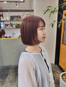 コポル(Copol) まわりと差がつく季節のショート×ピンクラベージュ