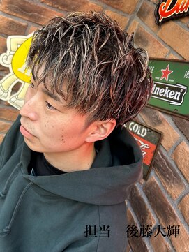 ムア(MUA) ハイライト ナチュラルショート