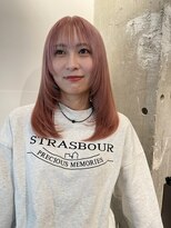 ゼストカロン(ZEST Kalon)&nbsp;レイヤーカット ピンクカラー 吉祥寺