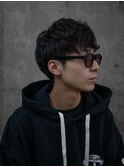ニュアンスパーマ/韓国マッシュ/スパイキーショート/岐阜２