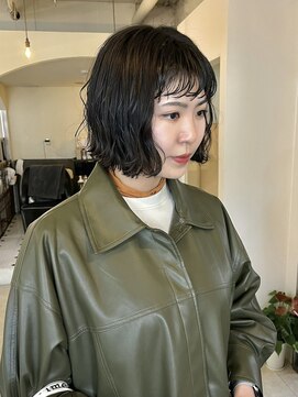 シュシュ(chouchou) ボブ×くしゅっとパーマ