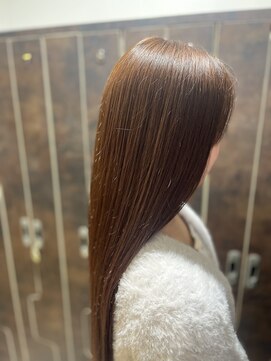 ニーノバイヘアーカラートウキョウ(nino by HAIR COLOR TOKYO) ベージュ系ロング【盛岡/高品質ヘアカラー専門店】