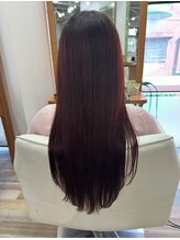 セレスト 竹ノ塚店(CELESTE) レッドブラウンヘアカラー