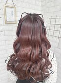 三つ編み猫耳ヘア