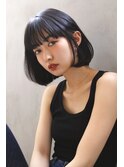 【Blanc】大人ボブ＿黒髪ボブ＿マッシュボブ