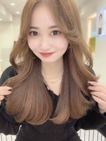 ロンドウル 熊本(Lond ulu) 韓国ヘア/ブリーチ/顔周りカット/ハイトーン/レイヤーカット/