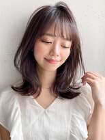 結べるボブくびれヘアセミディ前髪美髪こなれヘア#313f0622