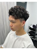 七三パーマ