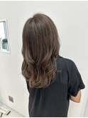 脱白髪染めハイライト