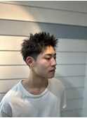 #MEN’S HAIR#サーフカール#刈り上げセンターパート#船橋