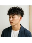 ツーブロック強ツイストスパイラル　20代 30代 40代 50代 60代
