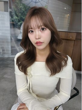 ボタン ハカタ(VOTAN hakata) 【votan坂本早苗】レイヤーカット/ブラウンカラー/前髪/顔周り