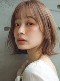 ショートボブ/ストレートボブ/前下がりボブ髪質改善20代30代40代