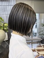 ノード(NODE)&nbsp;栄黒髪垢抜けハイライトカラー