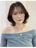 ヘイリーボブ/前髪/レイヤーカット/小顔/髪質改善/縮毛矯正/札幌